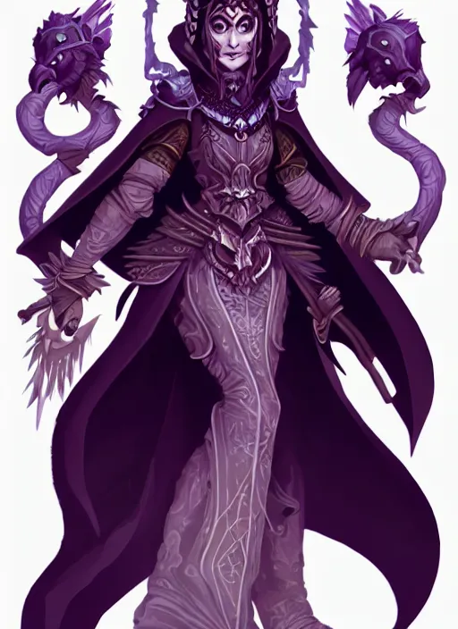 Image similar to raven warlock, wind magic, exquisite details, full body character design, dungeons and dragons white background, by studio muti