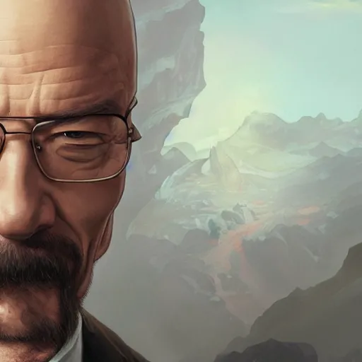 Image similar to chinese walter white, intricate, highly detailed, digital painting, artstation, concept art, smooth, sharp focus, illustration, unreal engine 5, 8 k, art by artgerm and greg rutkowski and alphonse mucha