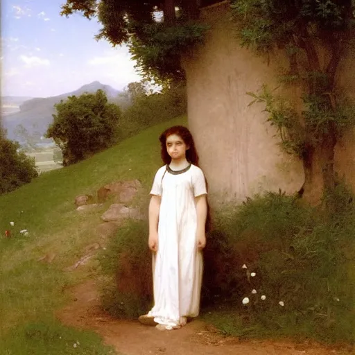 Image similar to The Shire, William-Adolphe Bouguereau painting