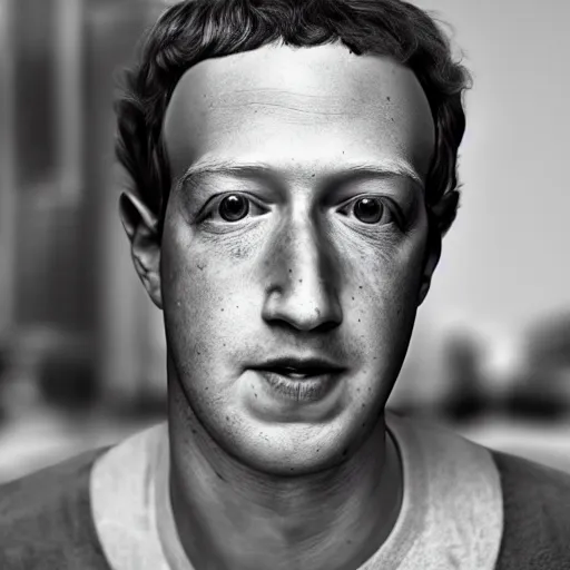 Prompt: mark zuckerberg as a dirty decrepit homeless man, 4 k ultra high detailed