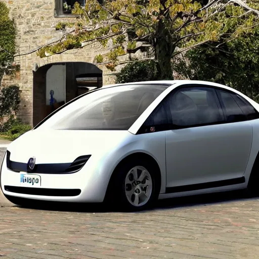 Image similar to smooth Apple car