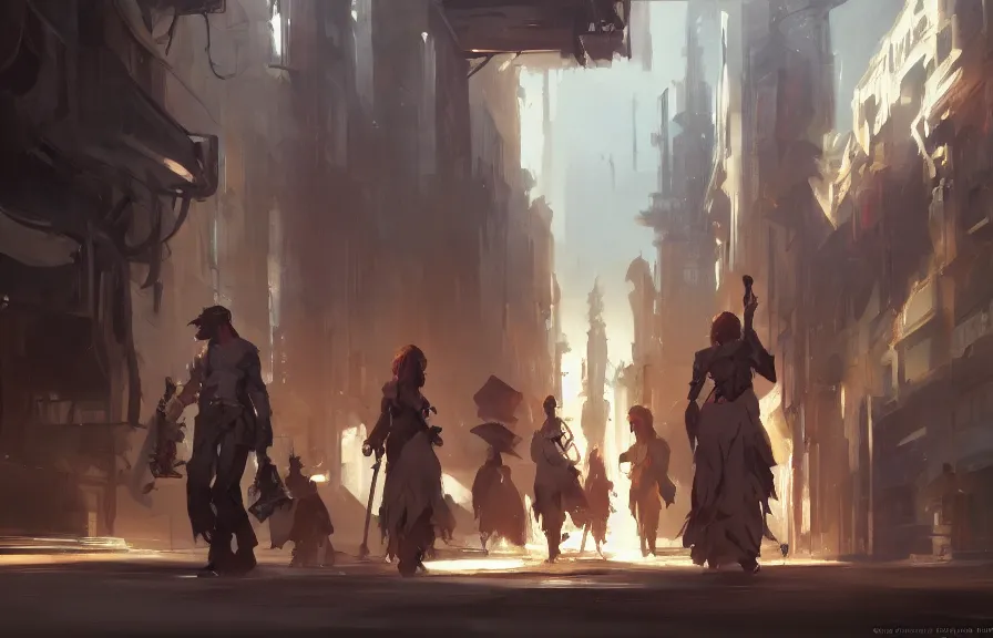 Image similar to greg manchess concept art of a the timepunk spork dimension, key visual, ambient lighting, highly detailed, digital painting, artstation, concept art, sharp focus, by makoto shinkai and akihiko yoshida and hidari and wlop and greg rutkowski