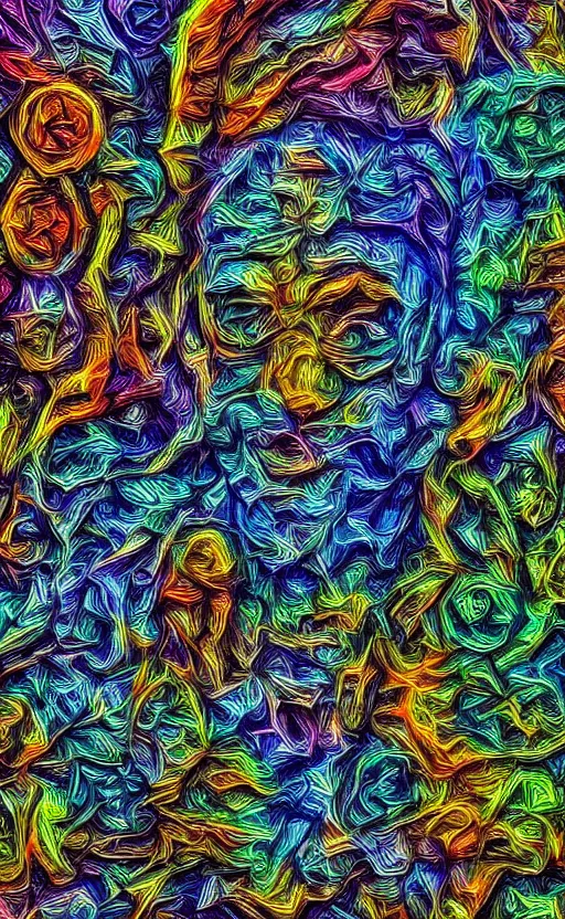 Image similar to deepdream. ai generated image