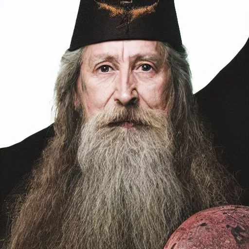 Prompt: a high quality picture of a wizard.