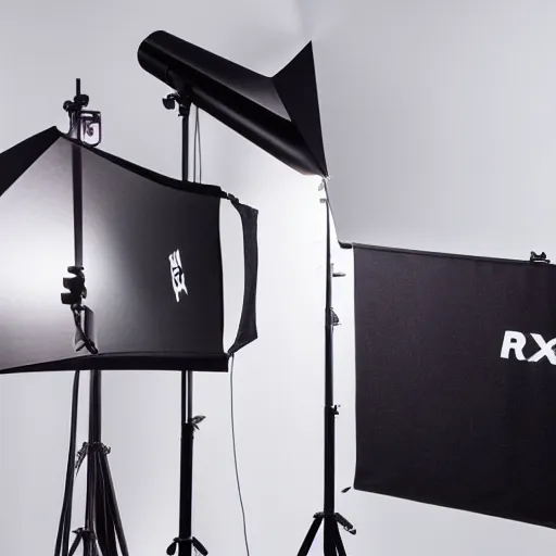 Image similar to rtx 4 0 9 0, product shoot, studio lighting