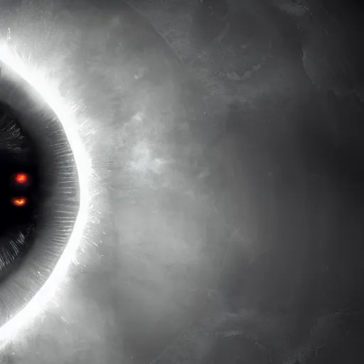 Prompt: the eye of sauron, cinematic lighting, 4 k, high resolution