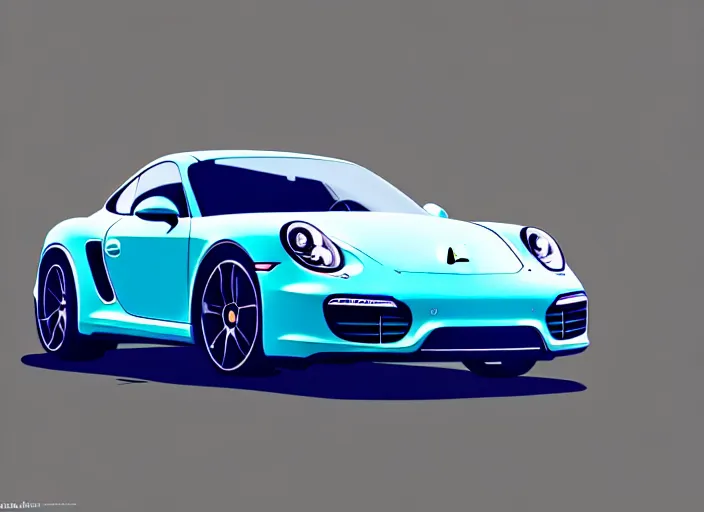 (Porsche designed by Apple), Ilya Kuvshinov, digital, | Stable ...