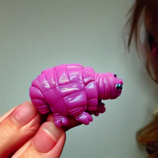 Prompt: tardigrade made of candy
