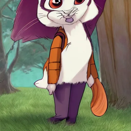 Image similar to hermione granger as a rabbit in Zootopia !