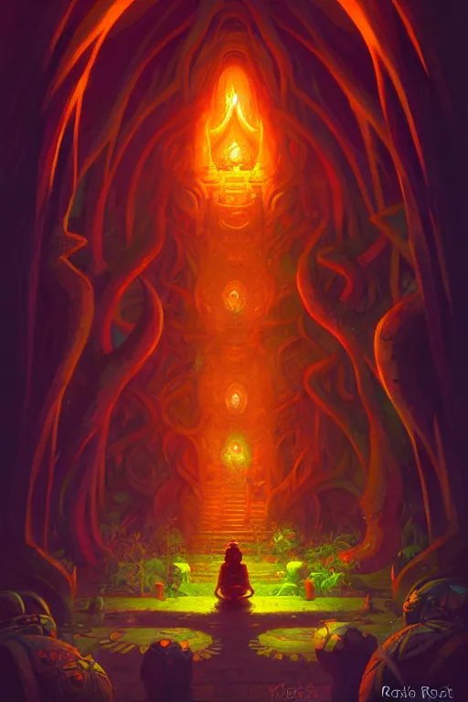 Image similar to The Ayahuasca Spirit, by Andreas Rocha