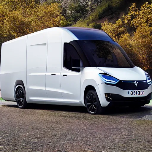 Prompt: tesla cybertruck combined with dacia logan, frontal shot