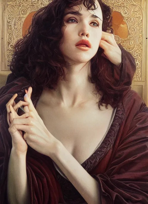 Image similar to Isabelle Adjani in Possession (1981), intricate, highly detailed, centered, digital painting, artstation, concept art, smooth, sharp focus, illustration, artgerm, donato giancola, Joseph Christian Leyendecker, WLOP, Artgerm