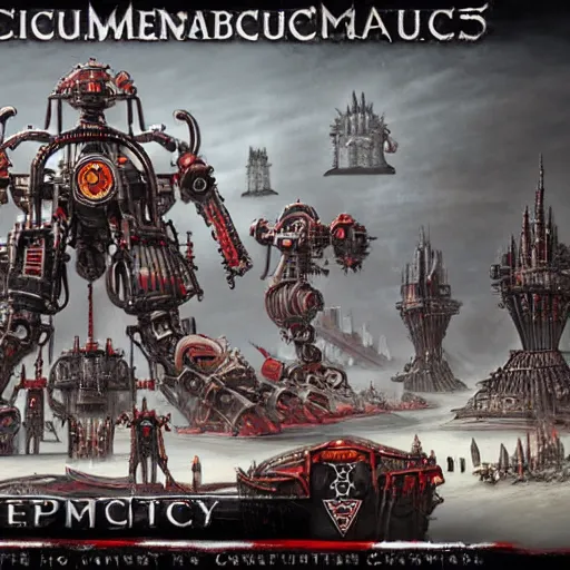 Image similar to Adeptus Mechanicus