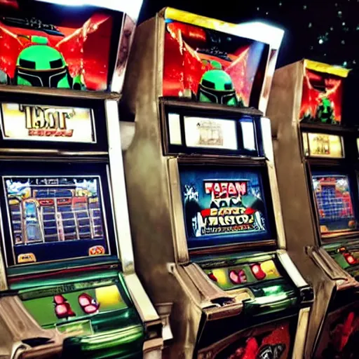 Image similar to Boba Fett Slot Machine.