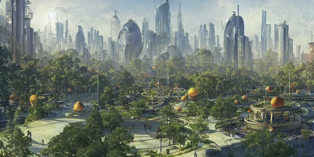 Axes'n'Yarn: Wakanda - My Solarpunk Dream City