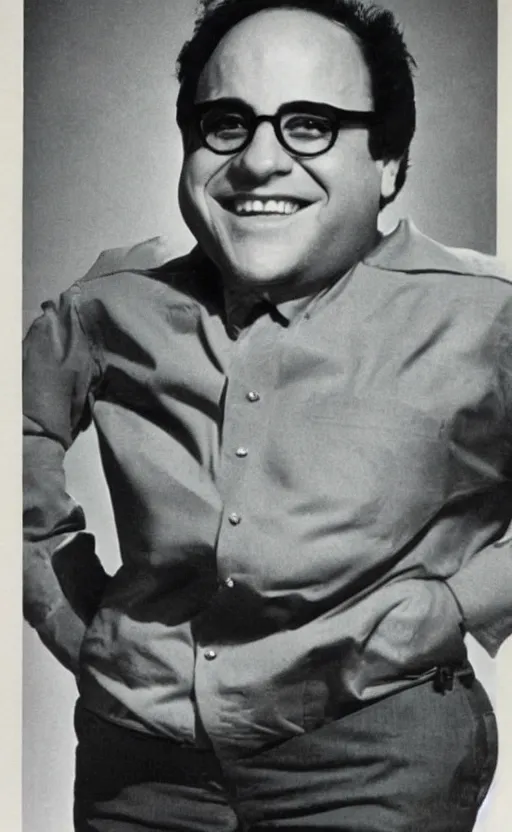 Image similar to danny devito 1 9 6 0 high school yearbook senior photo