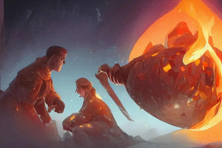 Image similar to magic ring with a diamond, engraving, fire, ice, d & d, close - up, artbook, page, detailed, trending on artstation, cgsociety, ralph mcquarrie and greg rutkowski