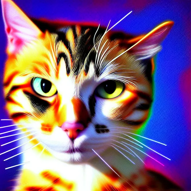 Prompt: epic professional impressionist digital art of cat, epic, stunning, gorgeous, much detail, much wow, masterpiece