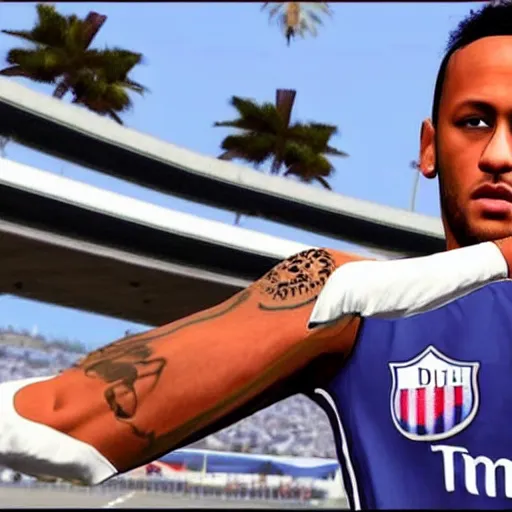 Image similar to neymar in gta v