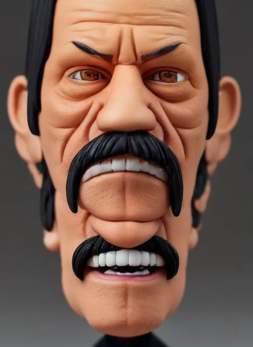 Prompt: danny trejo, an nendoroid of danny trejo figurine, realistic face, detailed product photo