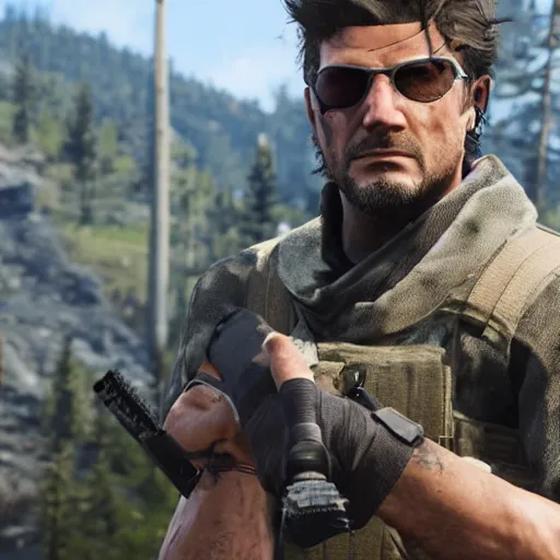 Image similar to solid snake in farcry 5