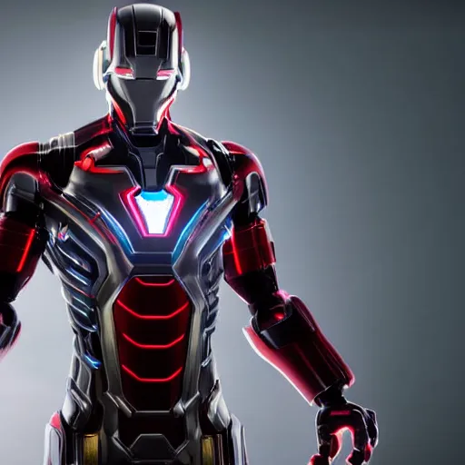 Prompt: still photo of marvel ultron, highly detailed, photorealistic portrait, bright studio setting, studio lighting, crisp quality and light reflections, unreal engine 5 quality render,