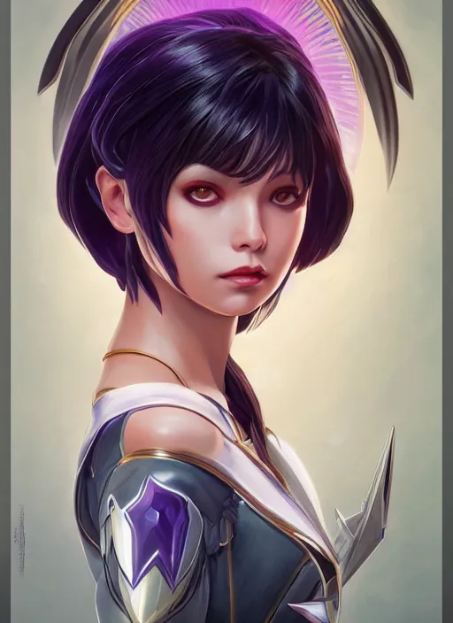 Image similar to symmetry!! portrait of sailor saturn! alien in the style of horizon zero dawn, machine face, intricate, elegant, highly detailed, digital painting, artstation, concept art, smooth, sharp focus, illustration, art by artgerm and greg rutkowski and alphonse mucha, 8 k