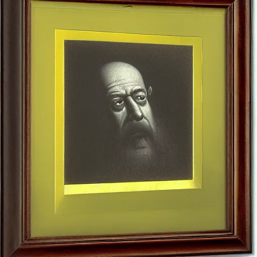 Prompt: Portrait of Homer Simpson by Gustave Doré