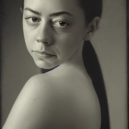 Image similar to a masterpiece portrait photo of a beautiful young woman who looks like a scandinavian aubrey plaza