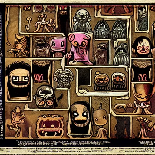 Image similar to The Binding of Isaac: Fiend Folio mod poster
