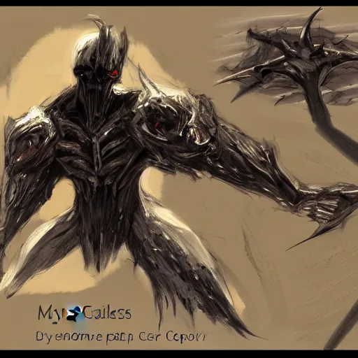 Image similar to my old friend darkness, concept art.