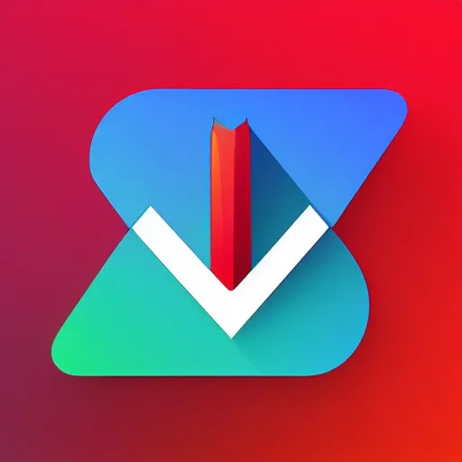 Image similar to arrow 3 d apple app icon material design pixar by victo ngai