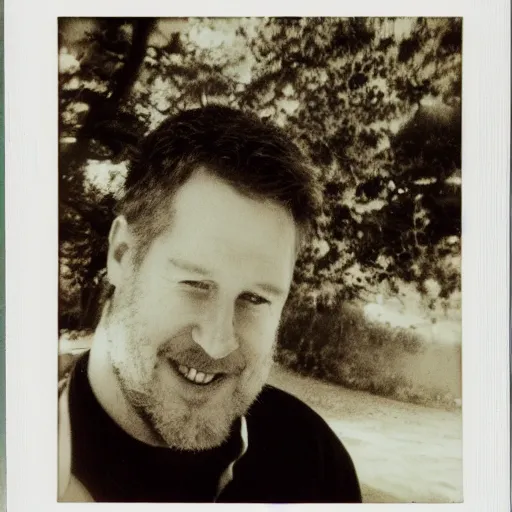 Image similar to Graham McPherson, polaroid photograph