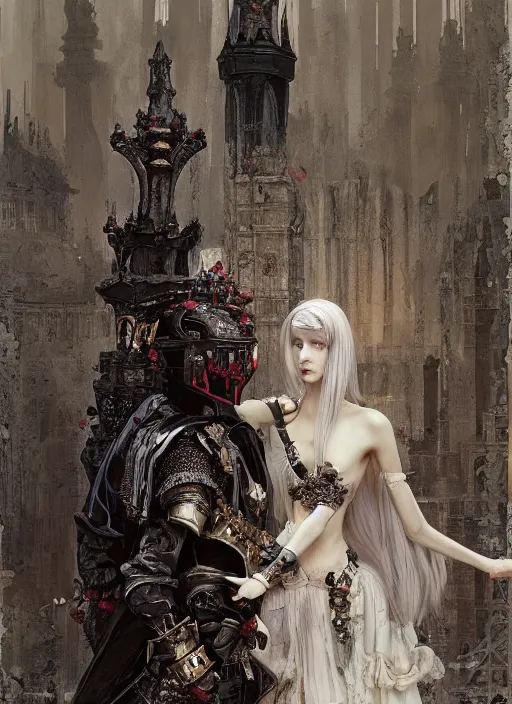 Image similar to imperial princess knight gothic girl. intricate, centered, amazing composition, by ruan jia, by robert hubert, by zhang kechun, illustration