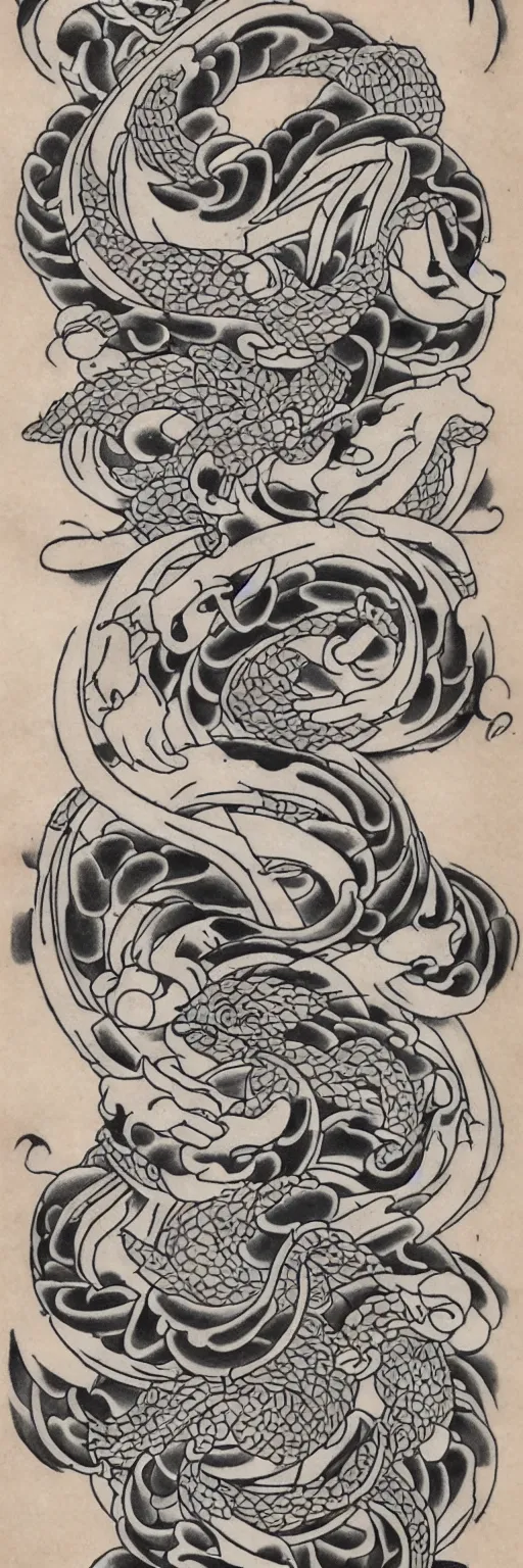 Image similar to Traditional Japanese Tattoo Reference Sheet