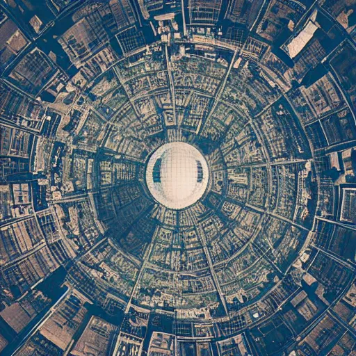 Image similar to city under a dome