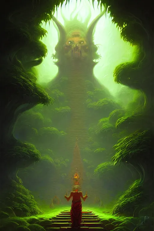 Image similar to The Ayahuasca Spirit, by Andreas Rocha