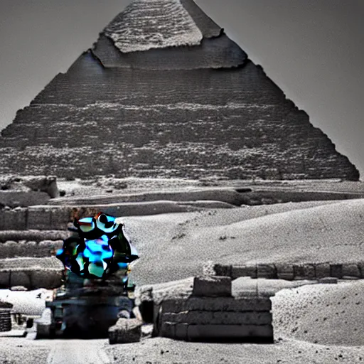 Prompt: a beautiful intricate epic scene the sphinx of giza, cinematic lighting