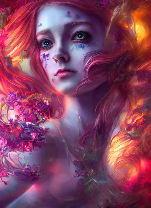 Image similar to dreamscape, female, ross tran, vivid colors, anatomical, highly detailed sculpture, intricate detailed, ommatidia, 8 k, cinematic atmosphere, post - processing