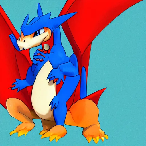 Prompt: digital art charizard high quality