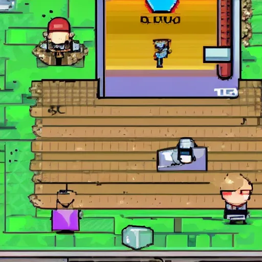 Image similar to Quirky Earthbound-inspired RPG