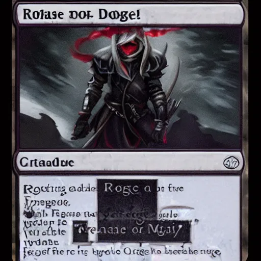 Image similar to male rogue, dungeons and dragons, red eyes, face covered, dark and mysterious