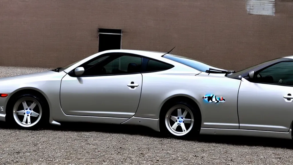 Image similar to Toyota Celica 2009, black, customized, highly detailed