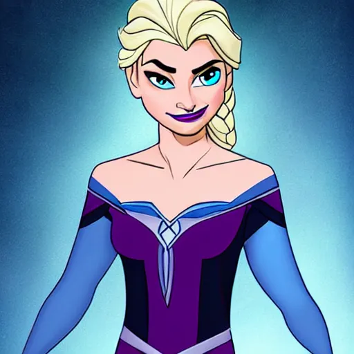 Image similar to elsa as an x - men