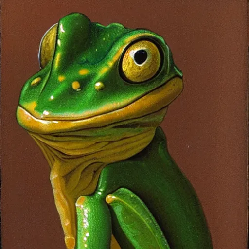 Image similar to jean - frog grenouille, an autoportrait