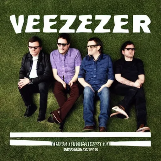 Prompt: A new album by Weezer