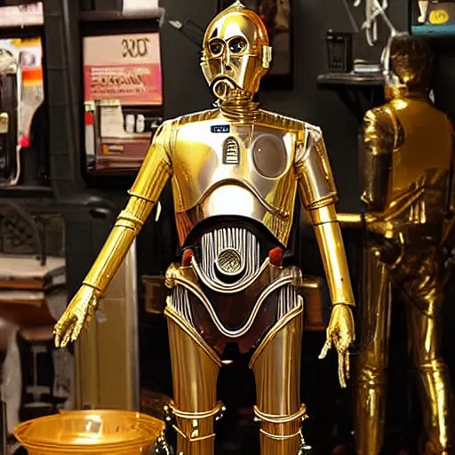 Image similar to c - 3 po as gay