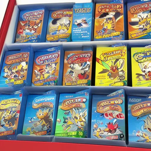 Image similar to photo of tom and jerry pokemon card packs in target