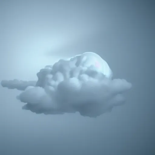 Prompt: A long shot of a cloud dancing in blender, ambient lighting, depth of field, 3D render, octane 3D, blender, realism, 8k, hd,