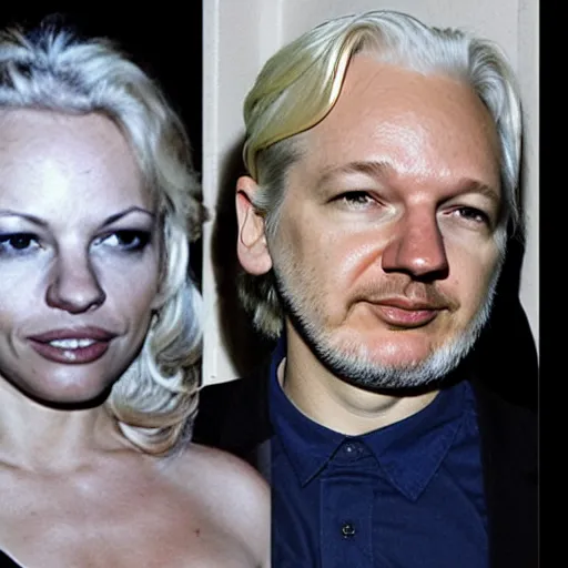 Julian Assange Dribbling, Kept Prisoner In Pamela | Stable Diffusion ...